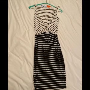 BAILEY 44 Black and White Dress